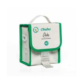 OHUHU Oahu Alcohol Markers Σετ Μαρκαδόρων 40 χρωμάτων Fine & Chisel