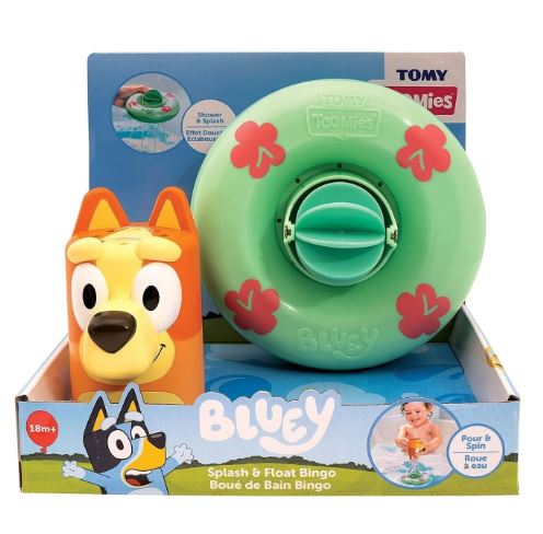 TOMY TOOMIES ΠΑΙΧΝΙΔΙ ΜΠΑΝΙΟΥ BLUEY: ΣΩΣΙΒΙΟ ΦΙΓΟΥΡΑ BINGO
