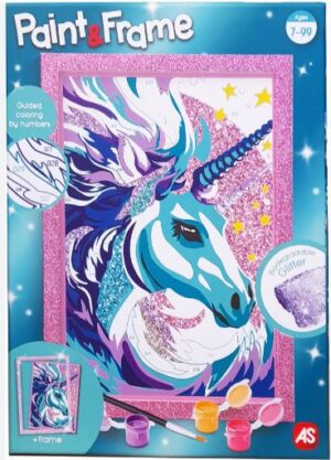 PAINT   FRAME: FAIRYTALE UNICORN