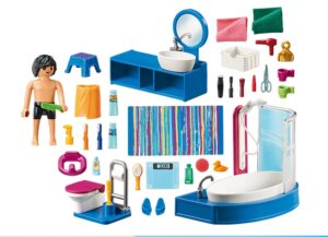 Alternative view of Playmobil Πολυτελές Λουτρό Με Μπανιέρα (70211)