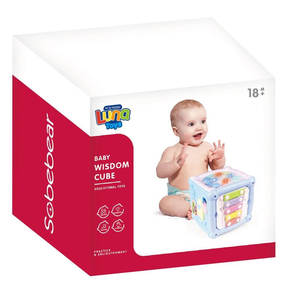Κύβος Δραστηριοτήτων Luna Toys Με μουσική Και Φως