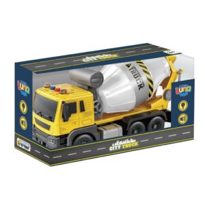 Μπετονιέρα Friction Luna Toys 1:16 με ήxο και φως