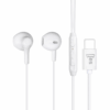 JES JE100T Ενσύρματο Ακουστικό με θύρα Type-C 1m Λευκό