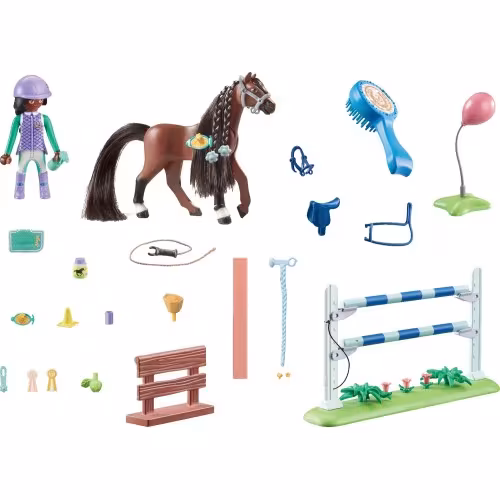 playmobil εκπαιδευση αλογου/zoe & blaze 71355 - Image 2