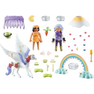 Alternative view of Playmobil Princess Magic Πήγασος Και Πριγκίπισσες Του Ουράνιου Τόξου (71361)