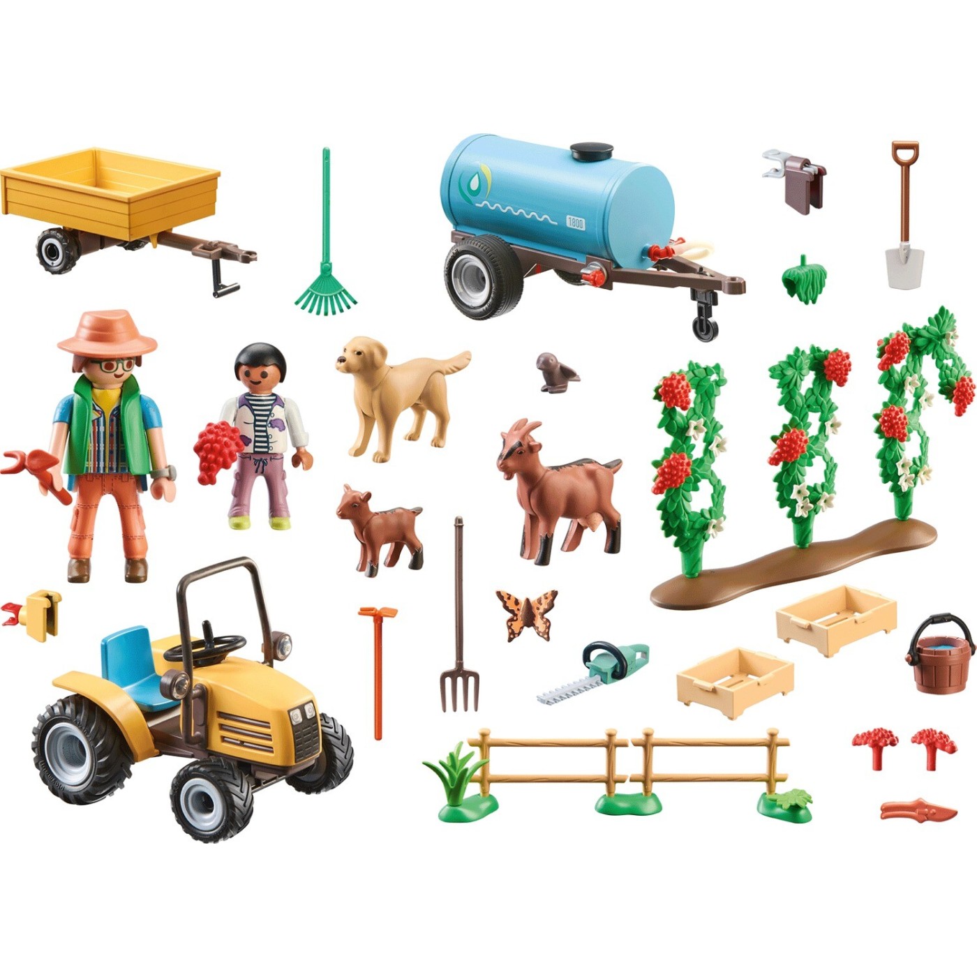 Playmobil country τρακτέρ με βυτιοφόρο 71442 - Image 2