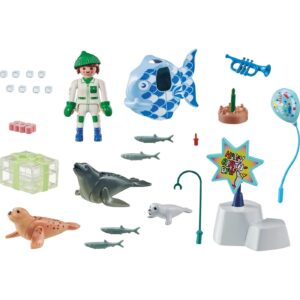 Alternative view of playmobil gift set παρτυ στο ενυδρειο με φωκιες 71448