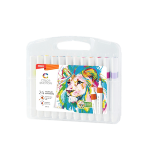 DELI ΜΑΡΚΑΔΟΡΟΙ ΣΧΕΔΙΟΥ ΑΚΡΥΛΙΚΟΙ ΘΗΚΗ ΠΛΑΣΤΙΚΗ 24 ΧΡΩΜΑΤΑ COLOR EMOTIONDELI ΜΑΡΚΑΔΟΡΟΙ ΣΧΕΔΙΟΥ ΑΚΡΥΛΙΚΟΙ ΘΗΚΗ ΠΛΑΣΤΙΚΗ 24 ΧΡΩΜΑΤΑ COLOR EMOTION