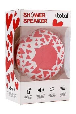 iTotal Αδιάβροχο bluetooth ηχείο - καρδιές (XL2005B)