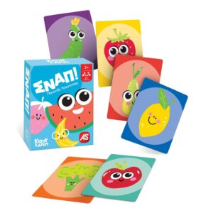 AS Games Παιχνίδια Με Κάρτες Kiddy Cards Σναπ!