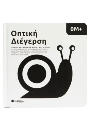 Οπτική διέγερση 0Μ+: Υψηλή αντίθεση σε άσπρο και μαύρο