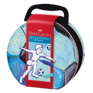 Μαρκαδόροι Faber Castell Connector Ποδόσφαιρο (33 Τεμάχια)