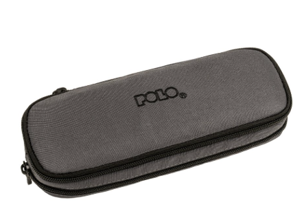 Polo Κασετίνα Βαρελάκι Διπλή Duo Box 2620 Titanium/Black (Τιτάνιο/Μαύρο)