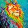 Puzzle Rainbow Lion
